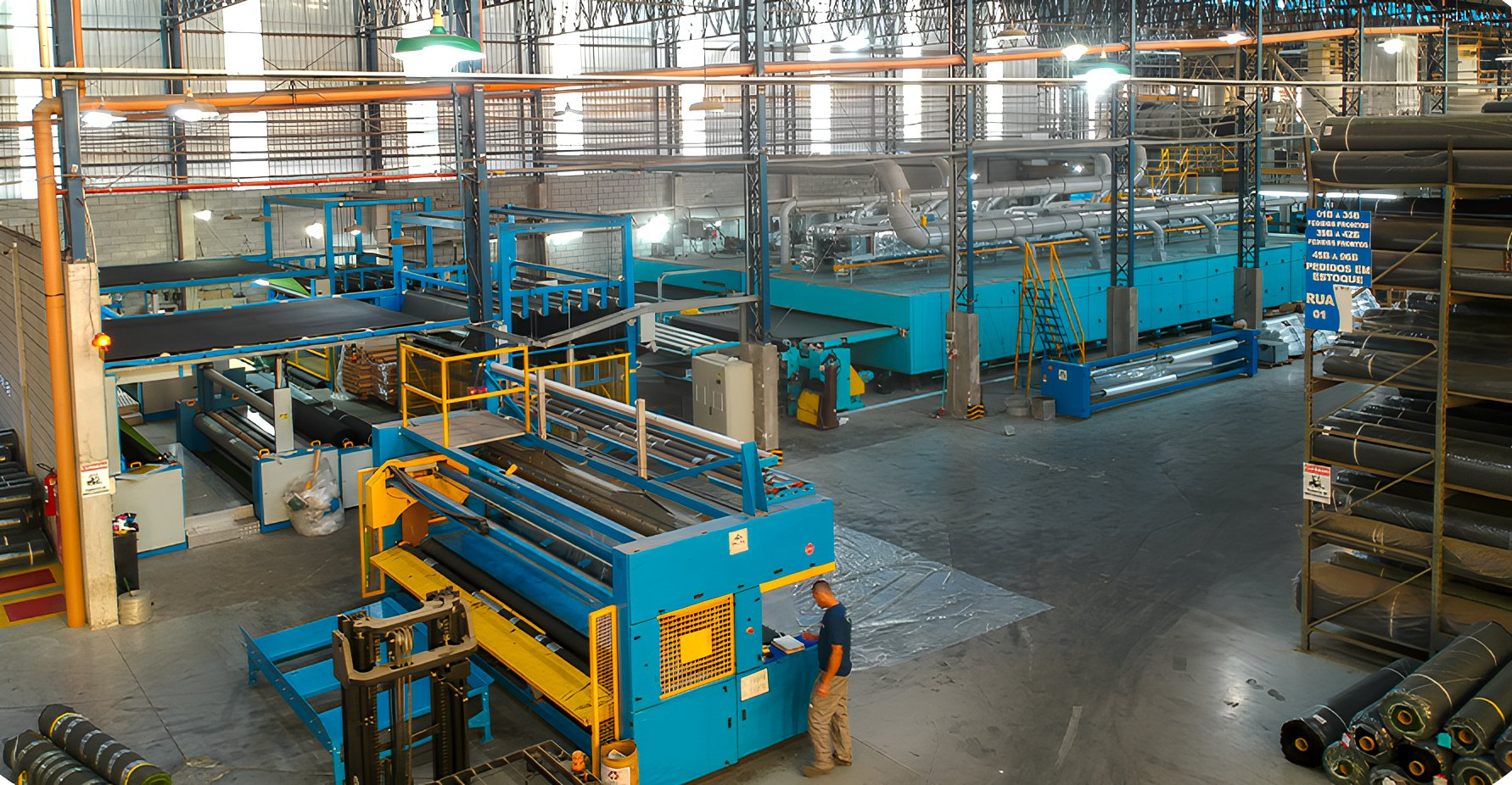 Linha de produção da grama sintética Infinity Grass